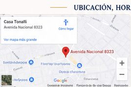 Mapa hacia Avenida Nacional 8323